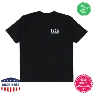 Island Snow Tour Merch Rvca Barbed Tee