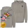 Routeone Apparel Store Merch Flag Facts Pigment Cement Hoodie