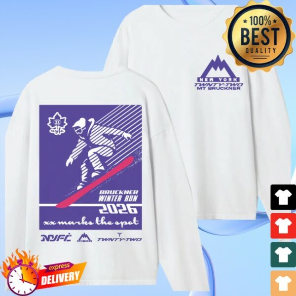 Twnty Two Store Merch Tt Bruckner Winter Run White - Newest Fashion Trends