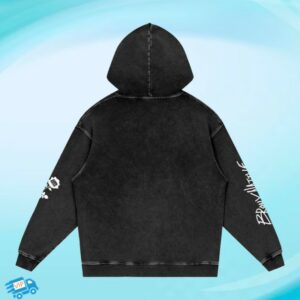 Bronx Native Shop Store Merch Valentine Ave Lined Snow Washed Loose Cotton Hoodie