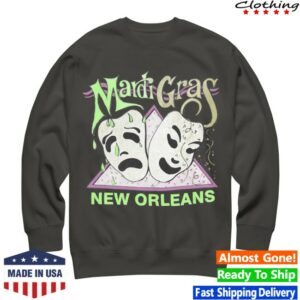Dno Store Merch Vintage Mardi Gras Smaller Sweatshirt
