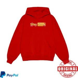 Daydrian Harding Merch Store Shop Cozy Stay Sober Hoodie