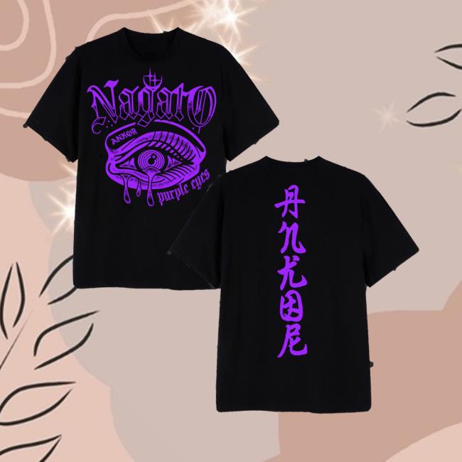 Ankormusic Merch Store Shop Nagato Black T-Shirt 2 Ankormusic Merch Store Shop Nagato Black T-Shirt