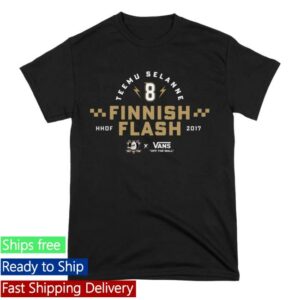 Anaheim Team Merch Store Finnish Flash Checkered Tee