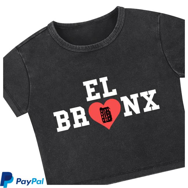 Bronx Native Merch Store El Bronx Valentine Snow Washed Crop Top 5 Bronx Native Merch Store El Bronx Valentine Snow Washed Crop Top