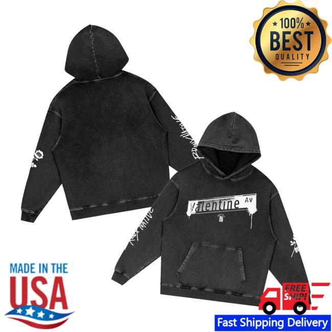 Bronx Native Merch Store Valentine Ave Lim. Ed. Snow Washed Loose Cotton Hoodie 5 Bronx Native Merch Store Valentine Ave Lim. Ed. Snow Washed Loose Cotton Hoodie