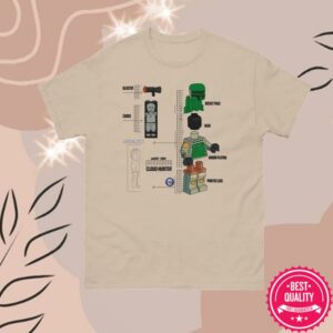 Studstache Shop Merch Store Cloud Hunter Breakdown T-Shirt