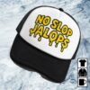 Krispypizza Store Merch Shop No Slop Jalops White Front Black Snapback