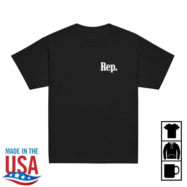 The Represent Store Merch Youth Rep Black T-Shirt 5 The Represent Store Merch Youth Rep Black T-Shirt