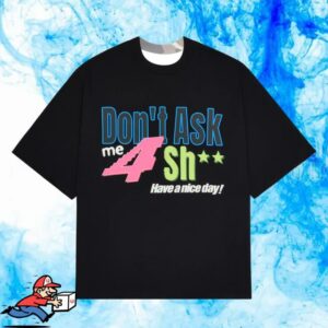 Broken Planet Merch Store Don’t Ask Me Split Camo T-Shirt