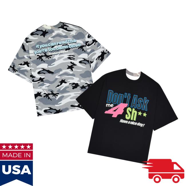 Broken Planet Merch Store Don't Ask Me Split Camo T-Shirt 5 Broken Planet Merch Store Don't Ask Me Split Camo T-Shirt