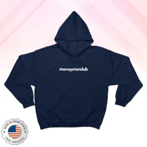 The Royston Club Merch Store Logo Hoodie Hoodie Navy