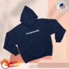 The Royston Club Merch Store Logo Hoodie Hoodie Navy