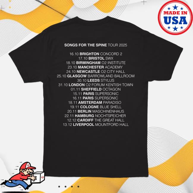 The Royston Club Merch Store Tour Tee 4 The Royston Club Merch Store Tour Tee