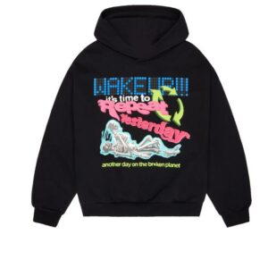 Broken Planet Merch Store Shop Time To Repeat Yesterday Hoodie