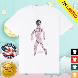 Lola Young Store Merch Aries X Lola Young White Doll Print Tee