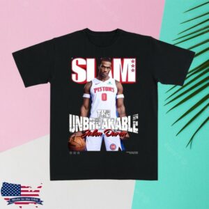 Pistons 313 Shop Store Merch Jalen Duren Slam Magazine 260 Cover T-Shirt