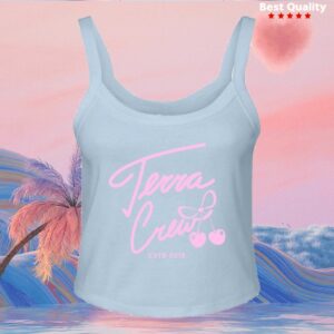 Terra Crew Store Merch Cherry Cutie Pop Slightly Cropped Tank
