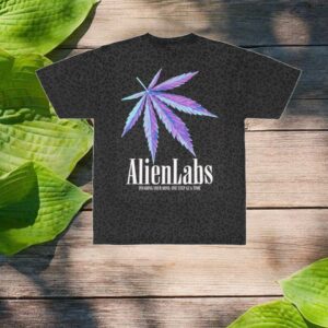 Alienlabs Apparel Merch Store Shop The Chronic 2069 T-Shirt Black Leopard