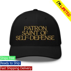 Dno Store Merch Patron Saint Of Self-Defense Trucker