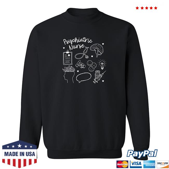 Created By Kaitlyn Merch Store Psych Nurse Crewneck 3 Created By Kaitlyn Merch Store Psych Nurse Crewneck