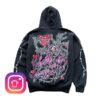 Warren Lotas Merch Store Love Reaper Hoodie Sunfaded Black