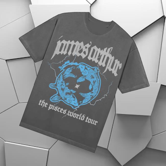 James Arthur Merch Store Shop Vintage Pisces Tee 3 James Arthur Merch Store Shop Vintage Pisces Tee