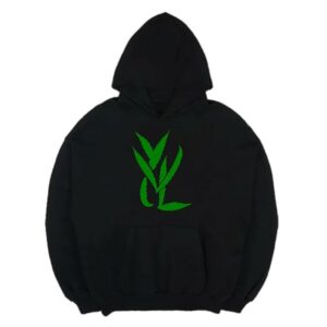 Trimset Store Merch Shop Green On Black Hoodie