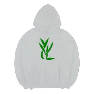 Trimset Store Merch Shop Green On White Hoodie