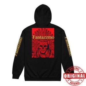 Fantazzmo Merch Store Shop Fantazzmo Skull Zip Hoodie