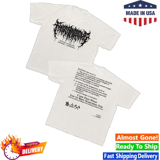 Fantasy Initiative Merch Store Shop Definition Tee 2 Fantasy Initiative Merch Store Shop Definition Tees