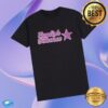 English Teacher Merch Store Pink Logo Black T-Shirt
