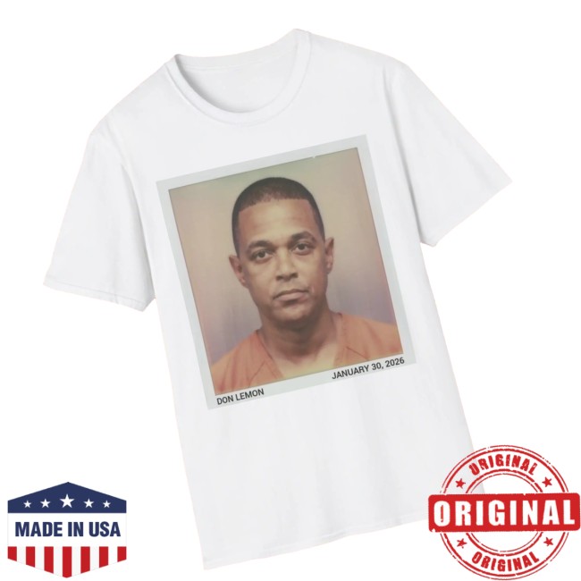 Vince Langman Shop Merch Don Lemon Mugshot Tee 2 Vince Langman shop merch Don Lemon Mugshot Tee