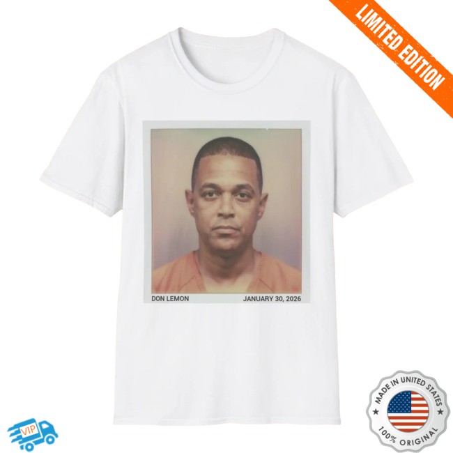 Vince Langman Shop Merch Don Lemon Mugshot Tee 3 Vince Langman shop merch Don Lemon Mugshot Tee