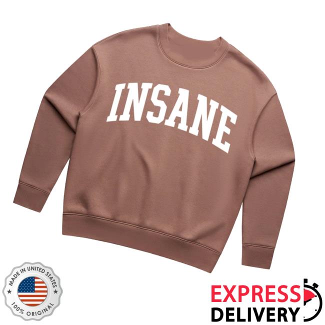 Were All Insane Merch Store Shop Insane Relaxed Crewneck 3 Were All Insane Merch Store Shop Insane Relaxed Crewneck