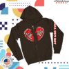 Fall Out Boy Store Merch Half Doomed Zip Hoodie