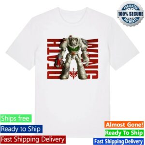 Warhammer Store Merch Dark Angels Deathwing White T Shirt