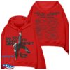 Billie Eilish Store Merch The Tour Red Hoodie 1 Billie Eilish Store Merch The Tour Red Hoodie