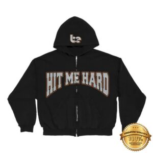 Billie Eilish Merch Store Hit Me Hard And Soft The Tour Zip Hoodie