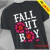Fall Out Boy Merch Store Flowers Tee 2 Fall Out Boy Merch Store Flowers Tee