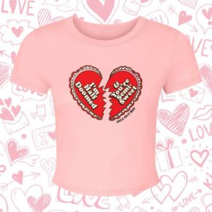 Fall Out Boy Merch Store Half Doomed Crop Baby Tee