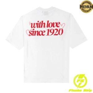 New Era Store Merch New Era Love Graphic White T-Shirt