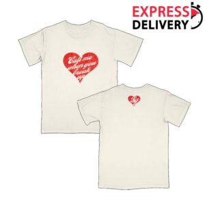 Selena Gomez Merch Store Shop Call Me When You Break Up T-Shirt