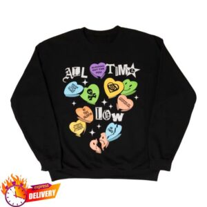 All Time Low Merch Store Candy Hearts Crewneck
