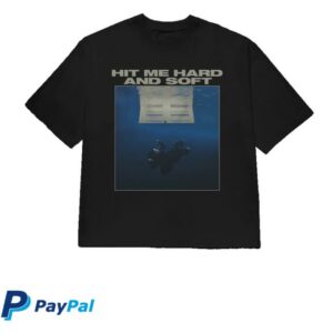 Billie Eilish Store Merch Shop Hit Me Hard And Soft Tracklist Tee