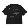 Billie Eilish Store Merch Shop Hit Me Hard And Soft Tracklist Tee