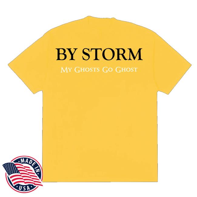 Deadair Store Merch Shop By Storm Yellow T-Shirt 3 Deadair Store Merch Shop By Storm Yellow T-Shirt