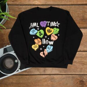 All Time Low Store Merch Shop Candy Hearts Crewneck