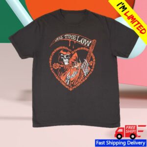 All Time Low Store Merch Shop Reaper T-Shirt