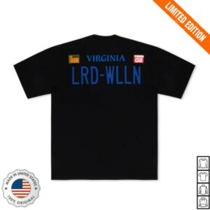 Clipse Store Merch Star Trak X Lord Willin’ Plate Tee Black